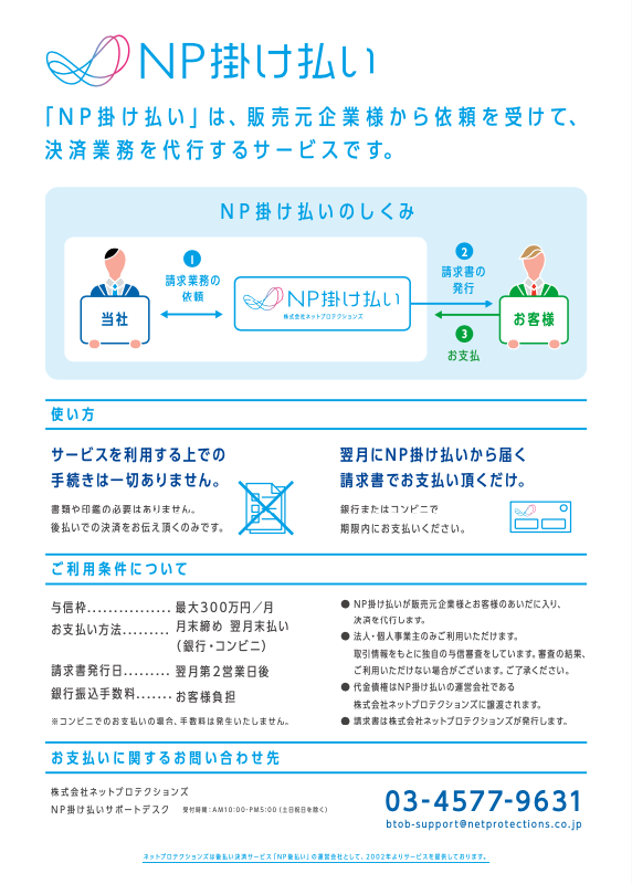 後払い決済